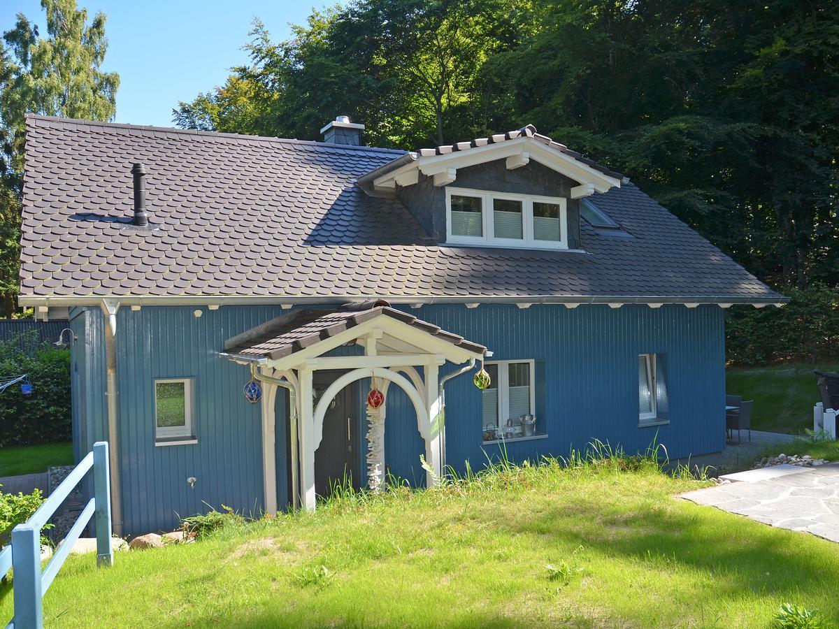 Blaues Strandhaus Sellin Exteriér fotografie