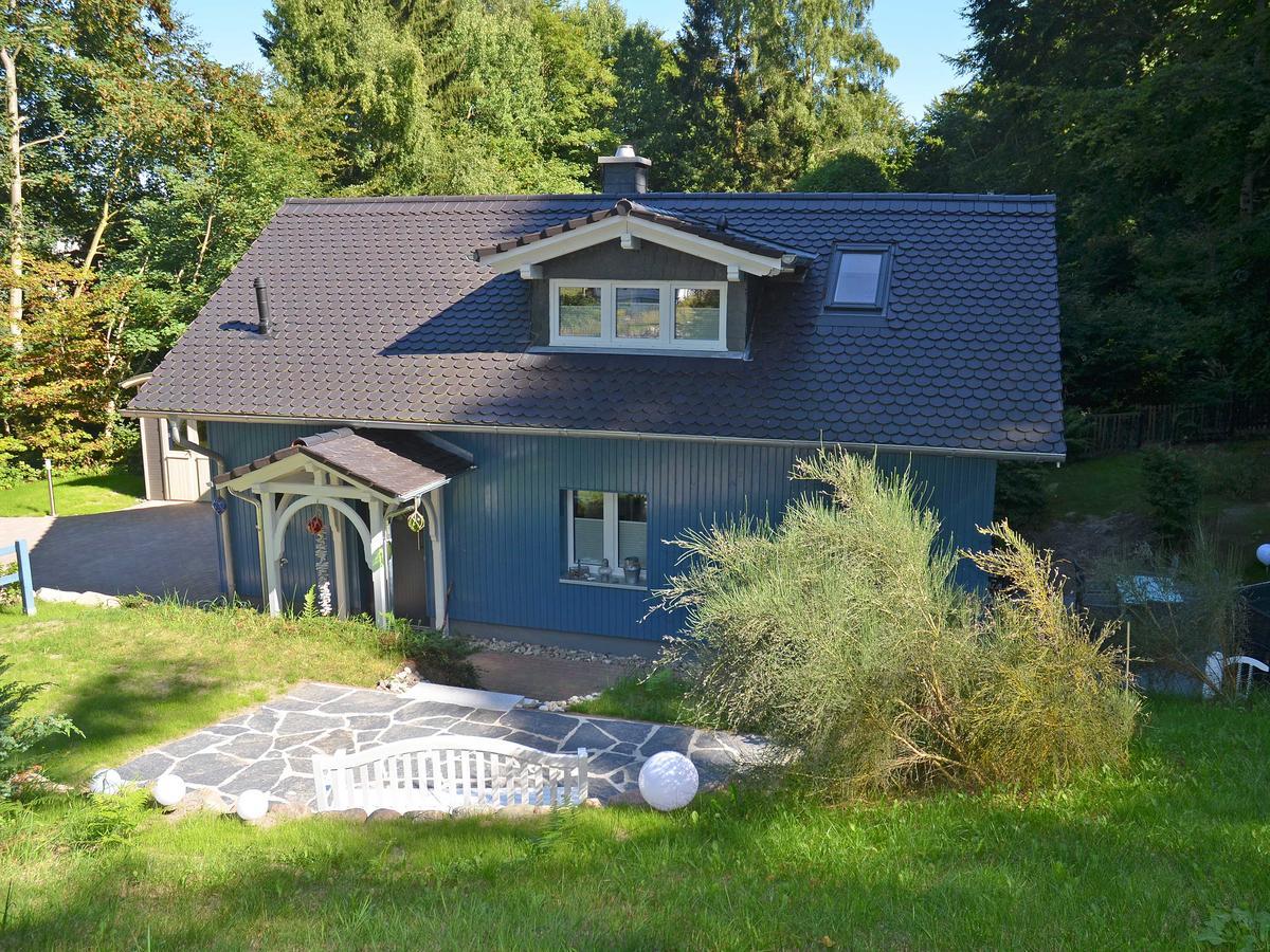 Blaues Strandhaus Sellin Exteriér fotografie